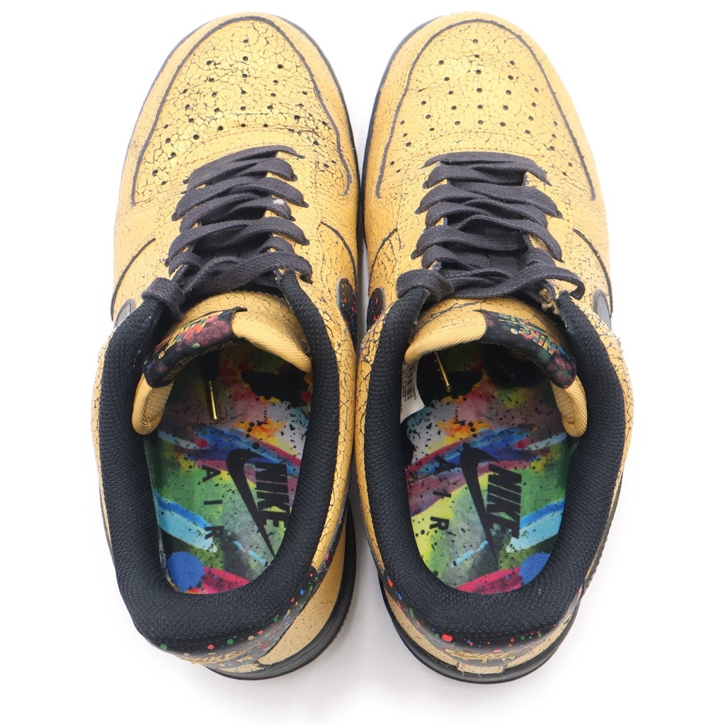 NIKE(ナイキ) AIR FORCE1 LOW CARIBANA FESTIVAL TORONT AV3219-700 エア フォース1 カリバナ フェスティバル トロント ローカットスニーカー ゴールド US8.5/26.5cm
