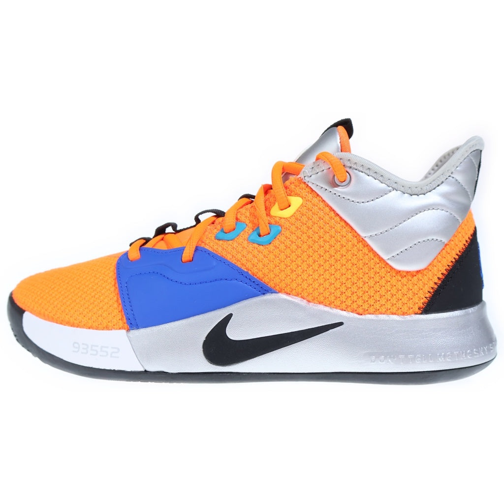 NIKE(ナイキ) PG 3 NASA CI2667-800 ポールジョージ 3 ナサ ハイカットスニーカー オレンジ US8.5/26.5cm