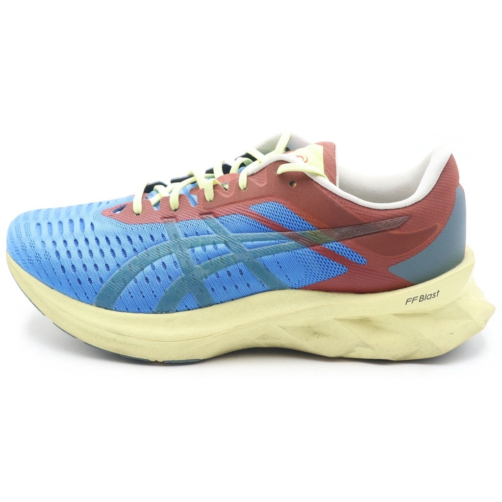 ASICS(アシックス) NOVA BLAST AFFIX STROBE 1021A467-400 ノヴァ ブラスト アフィックス ワークス ローカットスニーカー ブルー/レッド US9/27cm