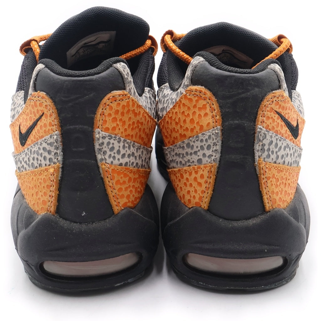 NIKE(ナイキ) AIR MAX 95 SE AR452-001 エア マックス95 エスイー ローカットスニーカー ブラック/オレンジ US8.5/26.5cm