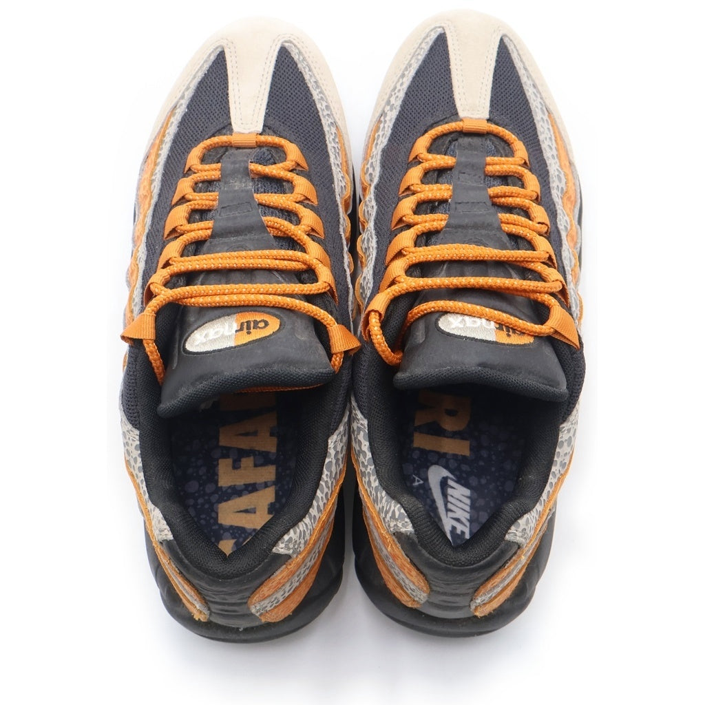 NIKE(ナイキ) AIR MAX 95 SE AR452-001 エア マックス95 エスイー ローカットスニーカー ブラック/オレンジ US8.5/26.5cm