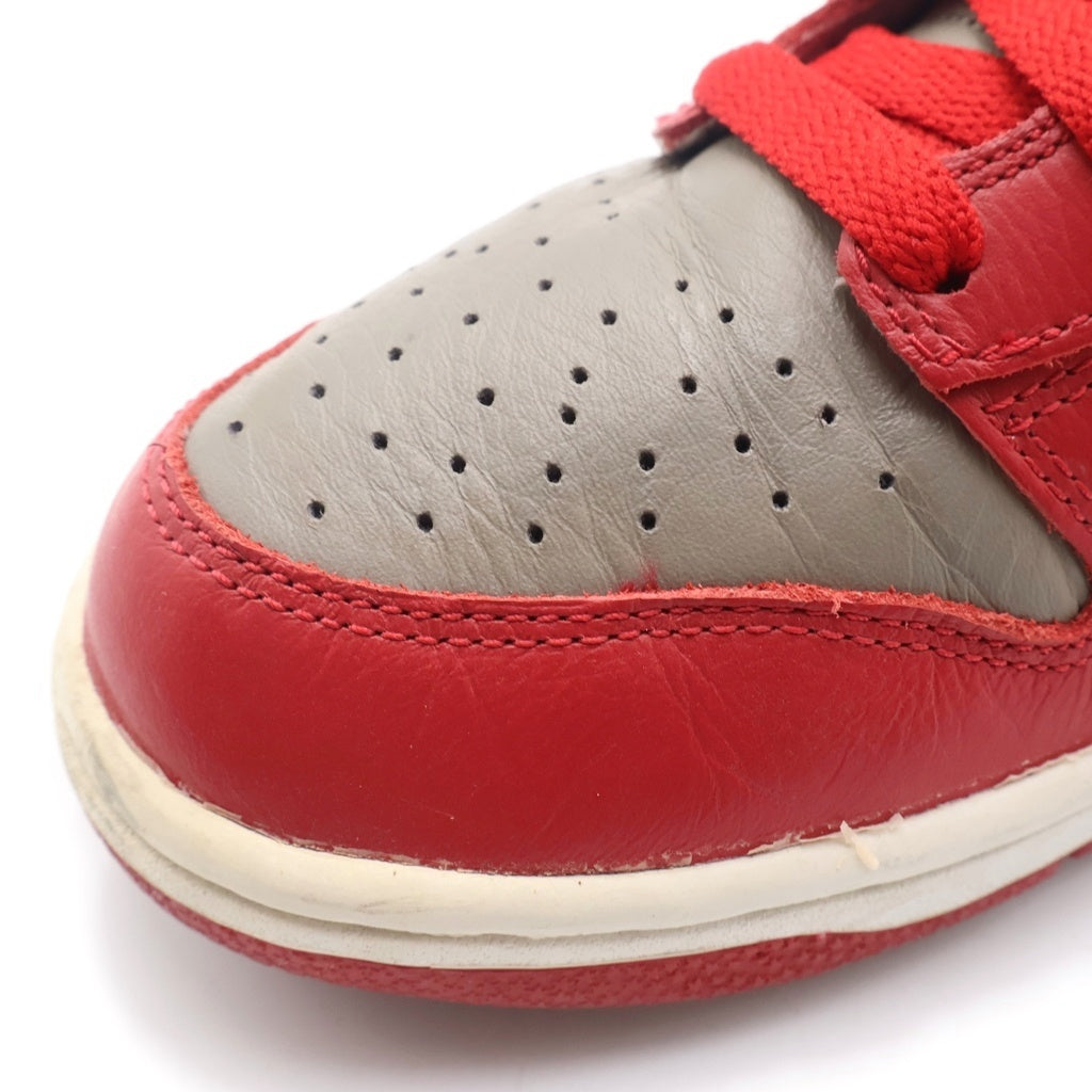 NIKE(ナイキ) DUNK HIGH UNLV 2016 850477-001 ダンク ハイカットスニーカー グレー レッド US8.5/26.5cm
