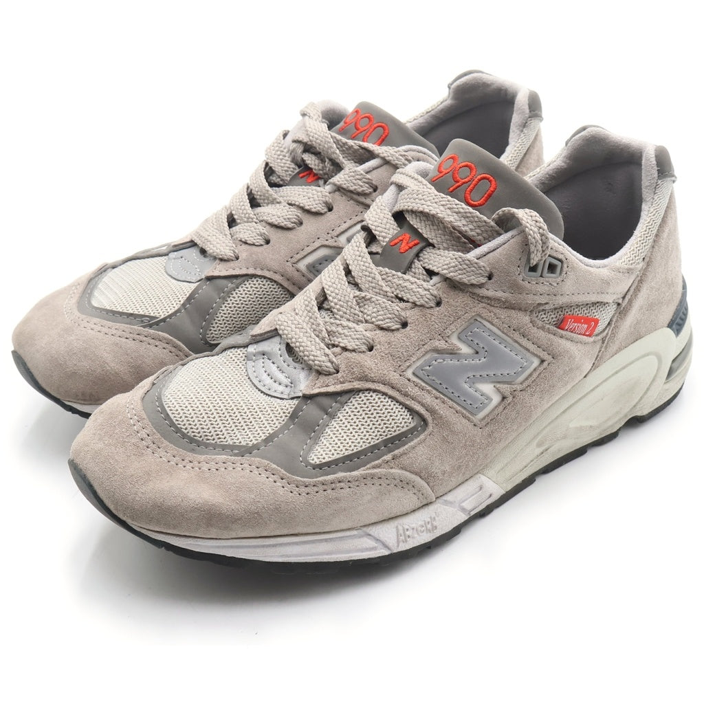 New Balance(ニューバランス) M990VS2 990V2 ローカットスニーカー グレー US8.5/26.5cm