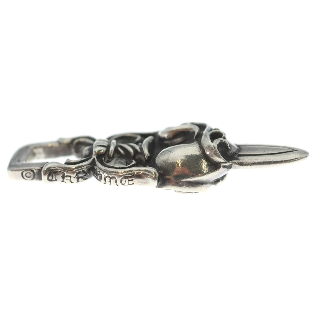 CHROME HEARTS(クロムハーツ) DAGGER HEART ダガーハート ペンダントトップ シルバー BCA243