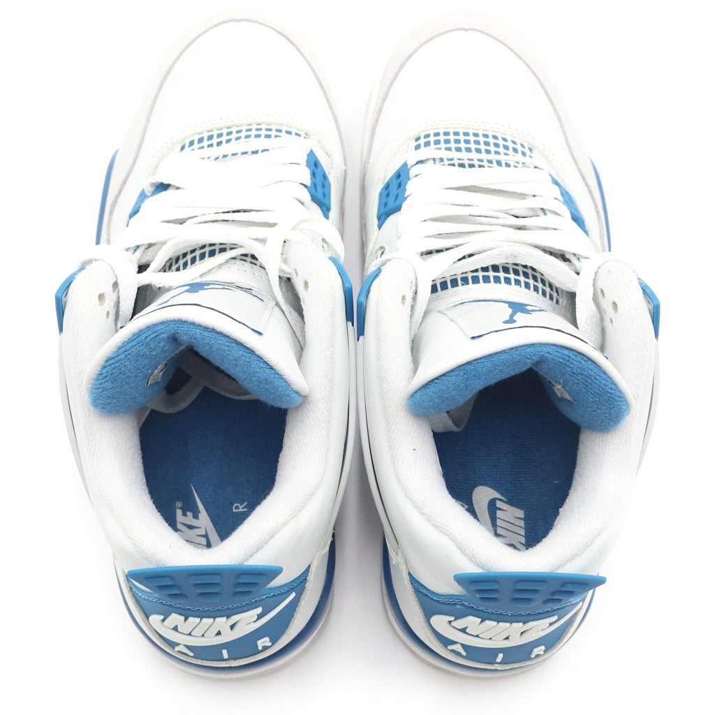 NIKE(ナイキ) AIR JORDAN 4 RETRO INDUSTRIAL BLUE FV5029-141 エアジョーダン4 インダストリアルブルー ハイカットスニーカー ホワイト/ブルー US8/26cm