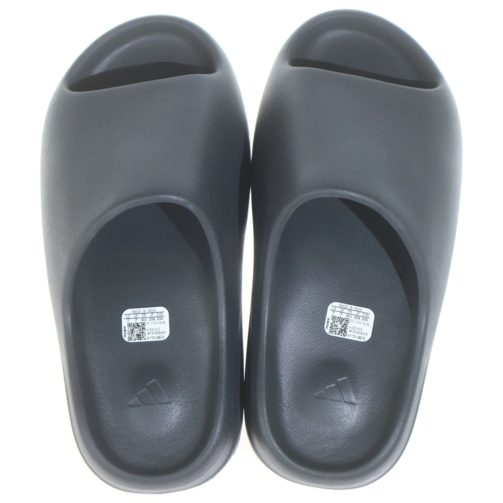 adidas(アディダス) YEEZY SLIDE DARK ONYX ID5103 イージー スライド ダーク オニキス ラバーサンダル ブラック US7/25.5cm