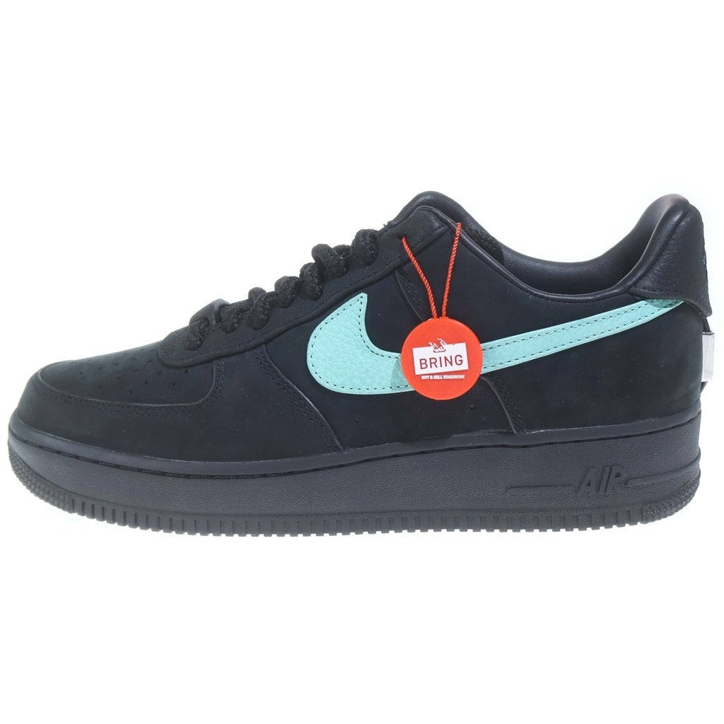 NIKE(ナイキ) ×TIFFANY&CO AIR FORCE 1 LOW 1837 BLACK DZ1382-001 ティファニー エアフォース1 ローカットスニーカー シューズ ブルー/ブラック US9.5/27.5cm