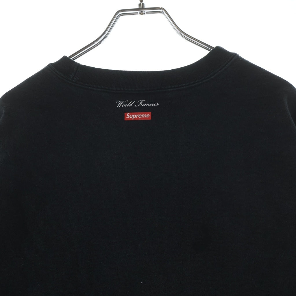 SUPREME(シュプリーム) 20AW Aerial Crewneck エアリアル プリント クルーネック スウェット トレーナー ブラック