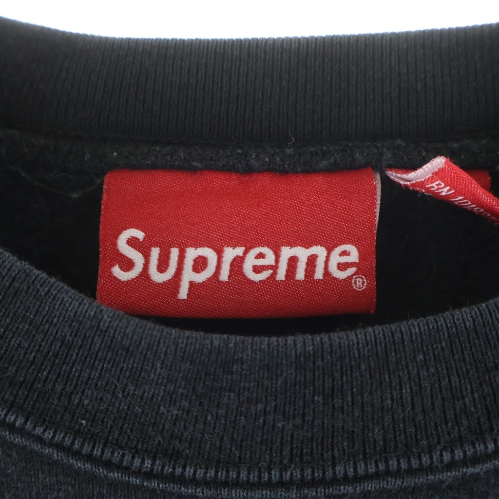 SUPREME(シュプリーム) 20AW Aerial Crewneck エアリアル プリント クルーネック スウェット トレーナー ブラック