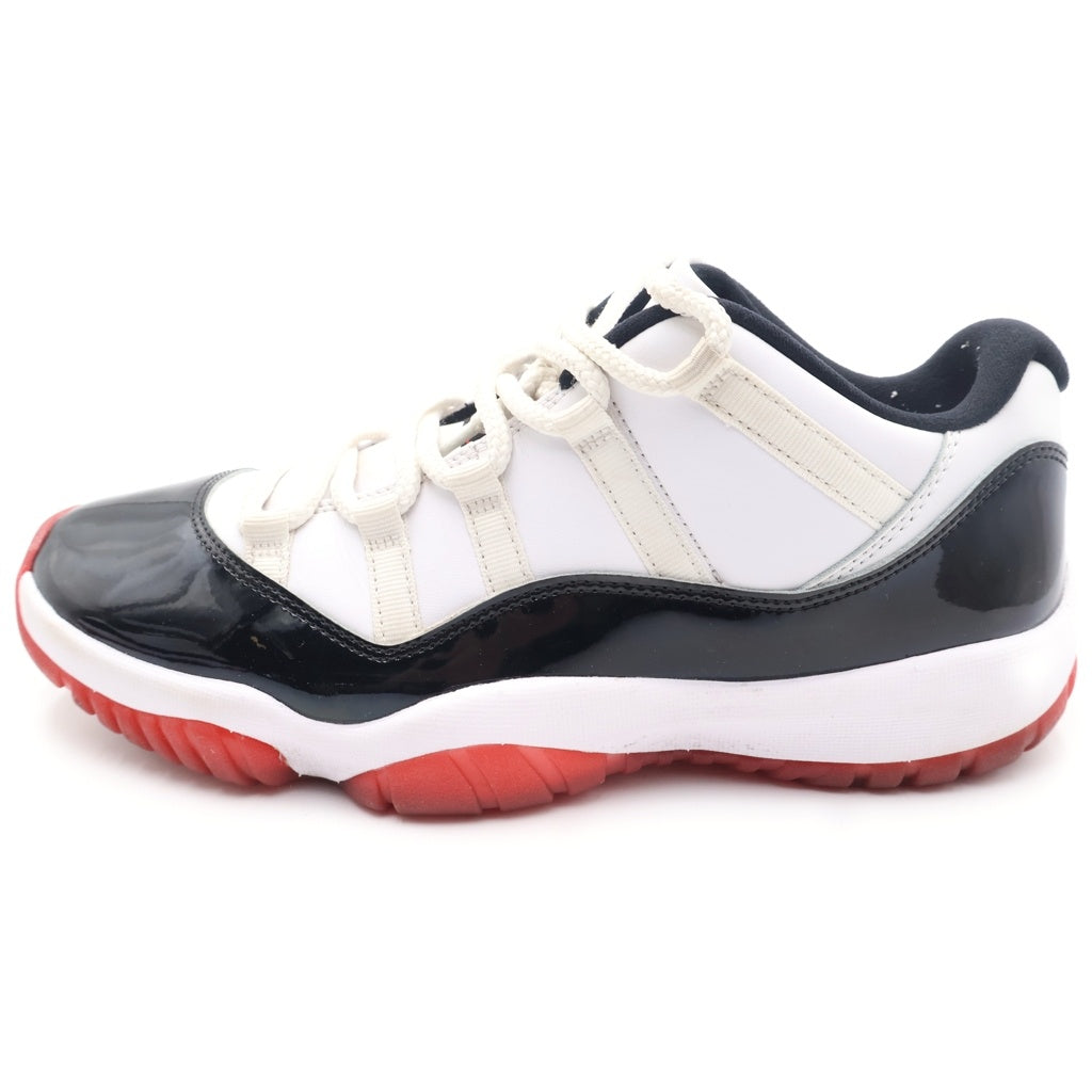 NIKE(ナイキ) AIR JORDAN 11 RETRO LOW BRED AV2187-160 エアジョーダン11 レトロ ブレッド ローカットスニーカー ブラック/レッド/ホワイト US10/28cm
