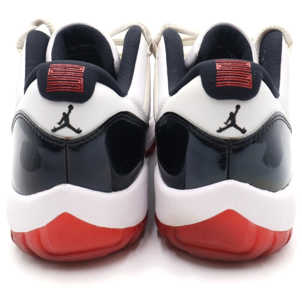 NIKE(ナイキ) AIR JORDAN 11 RETRO LOW BRED AV2187-160 エアジョーダン11 レトロ ブレッド ローカットスニーカー ブラック/レッド/ホワイト US10/28cm
