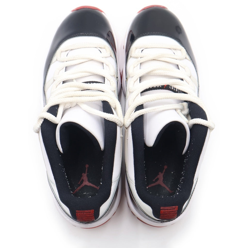 NIKE(ナイキ) AIR JORDAN 11 RETRO LOW BRED AV2187-160 エアジョーダン11 レトロ ブレッド ローカットスニーカー ブラック/レッド/ホワイト US10/28cm