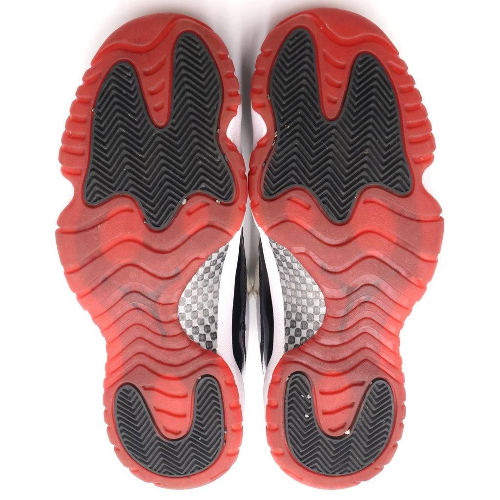 NIKE(ナイキ) AIR JORDAN 11 RETRO LOW BRED AV2187-160 エアジョーダン11 レトロ ブレッド ローカットスニーカー ブラック/レッド/ホワイト US10/28cm