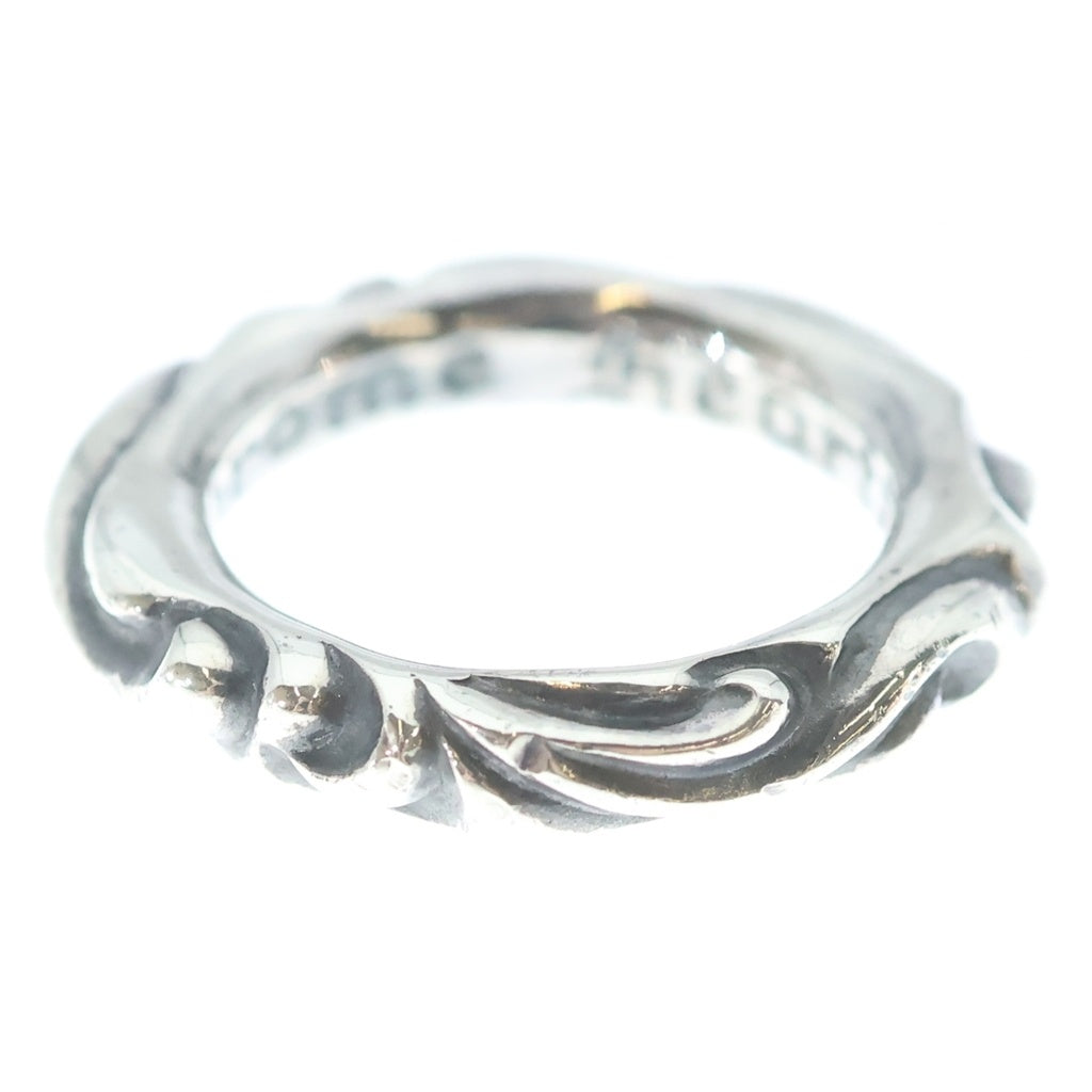 CHROME HEARTS(クロムハーツ) SCRL BAND スクロールバンド リング シルバー BCA351