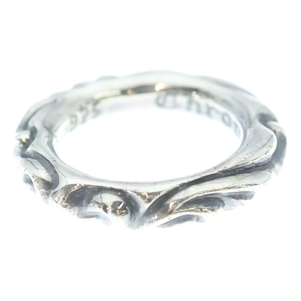 CHROME HEARTS(クロムハーツ) SCRL BAND スクロールバンド リング シルバー BCA351