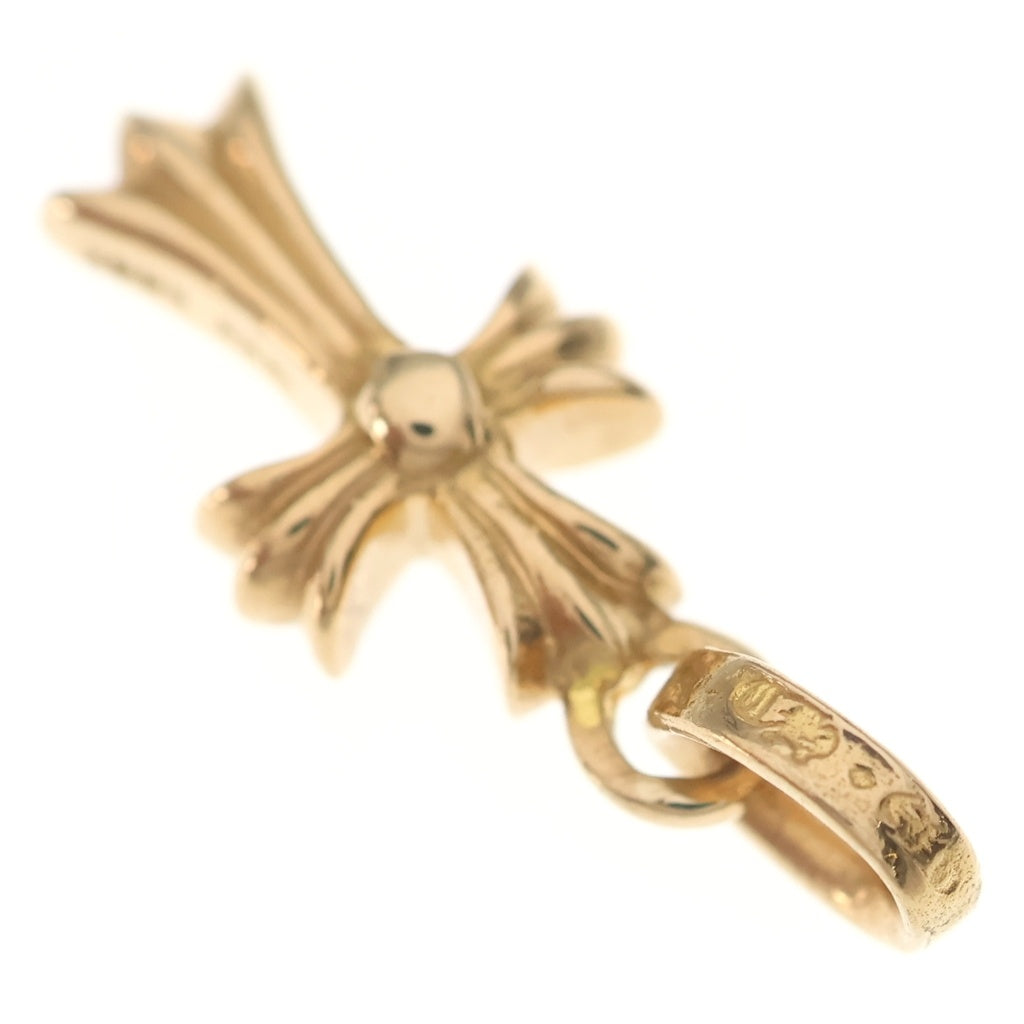 CHROME HEARTS(クロムハーツ) 22K CRS BBYFAT P/DIA ベイビーファットクロス PAVEダイヤ ペンダントトップ ゴールド BCA035