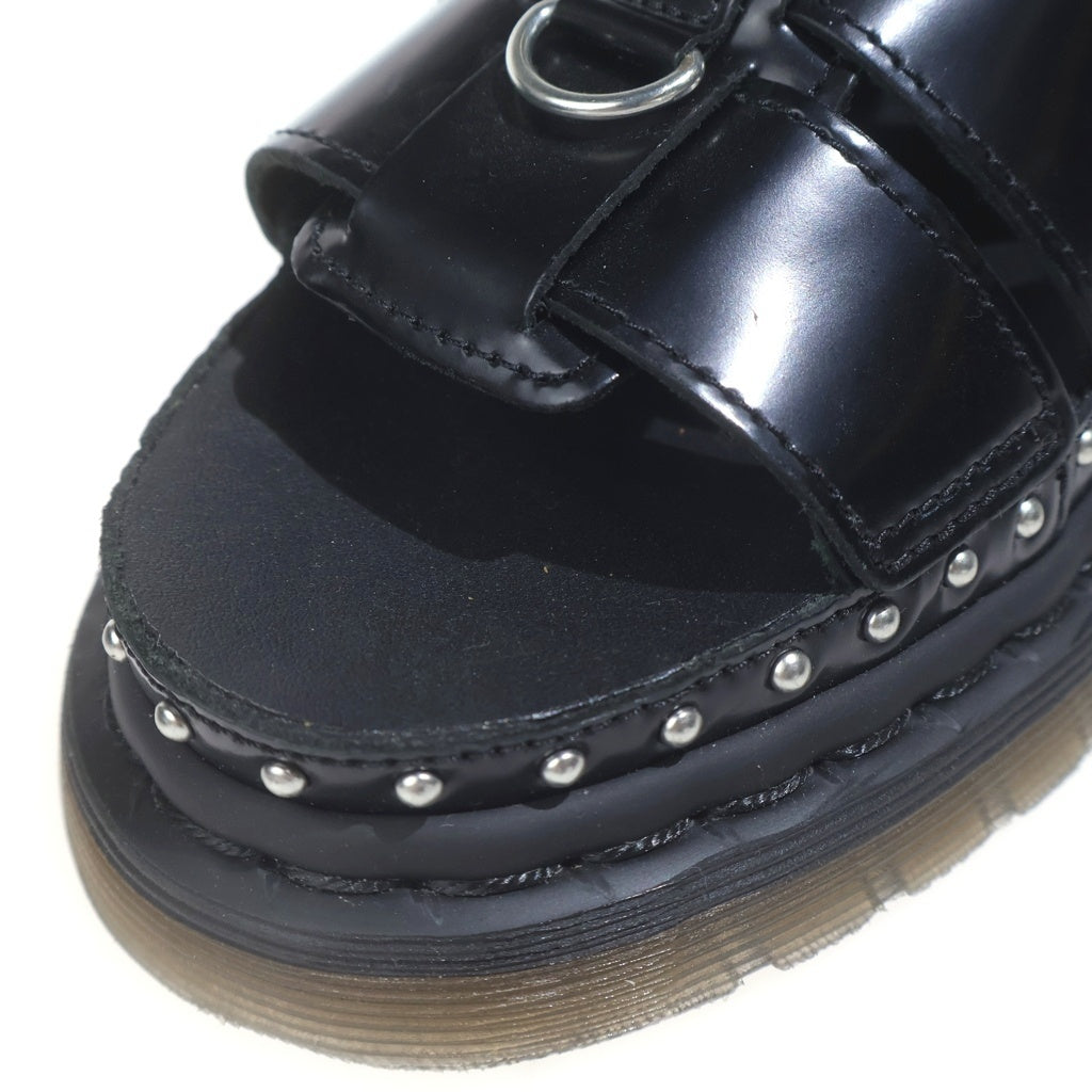Dr.Martens(ドクターマーチン) 6707 MACKYE HDW マッケイ ハードウェア レザー ストラップ サンダル ブラック レディース