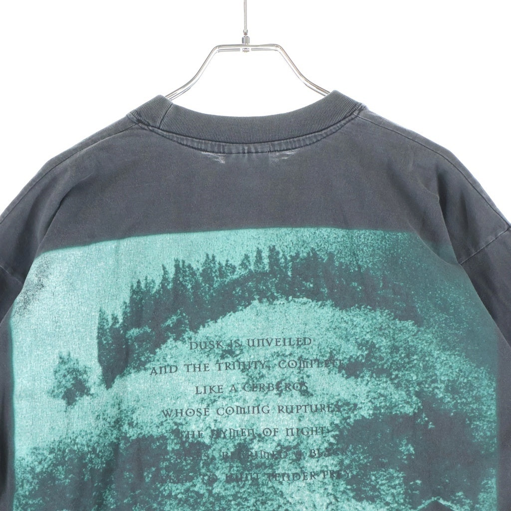 VINTAGE(ヴィンテージ) 90S CRADLE OF FILTH 1996 DUSK AND HER EMBRACE Tee EURO クレイドル オブ フィルス フロントフォト プリント半袖Tシャツ ユーロ タグ ブラック
