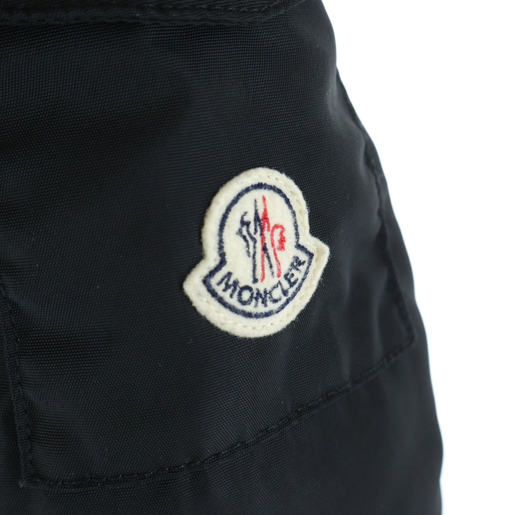 MONCLER(モンクレール) ファー フーデッド ジップアップ ダウンジャケット ブラック レディース 49334/91/54010