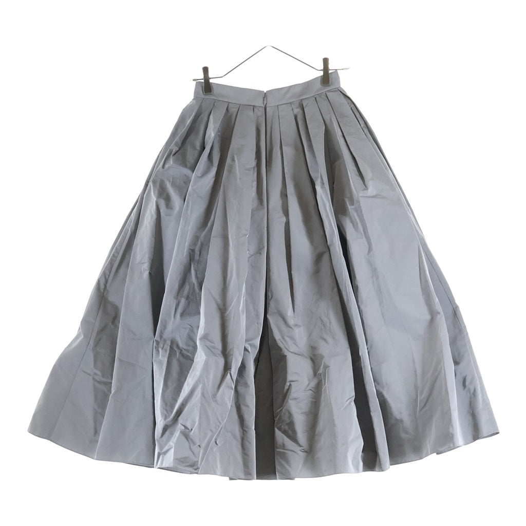 Alexander McQueen(アレキサンダーマックイーン) プリーツ ボリューム ロングスカート グレー レディース 684284 QEACM