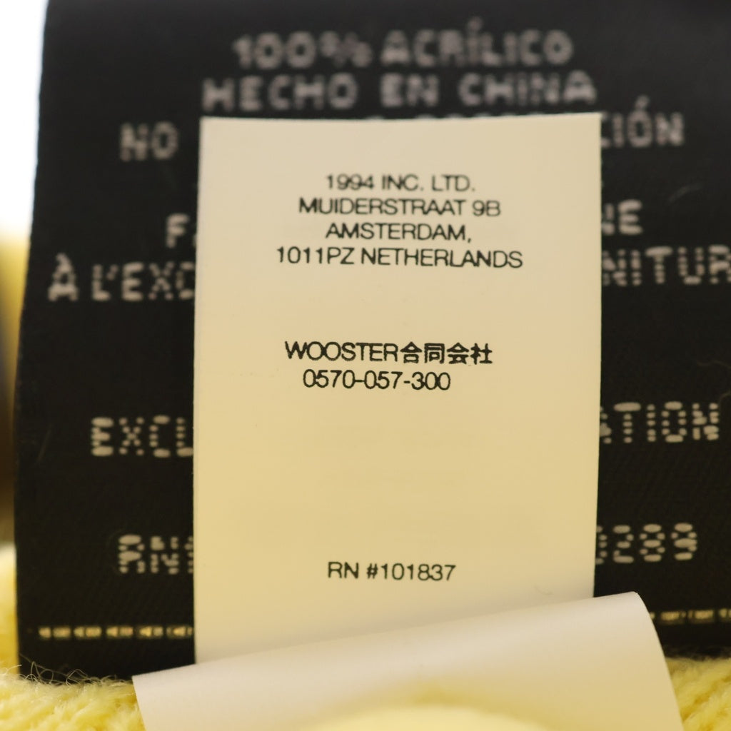 SUPREME(シュプリーム) 22AW ×New Era Box Logo Beanie ボックスロゴ ビーニー ニットキャップ 帽子 イエロー