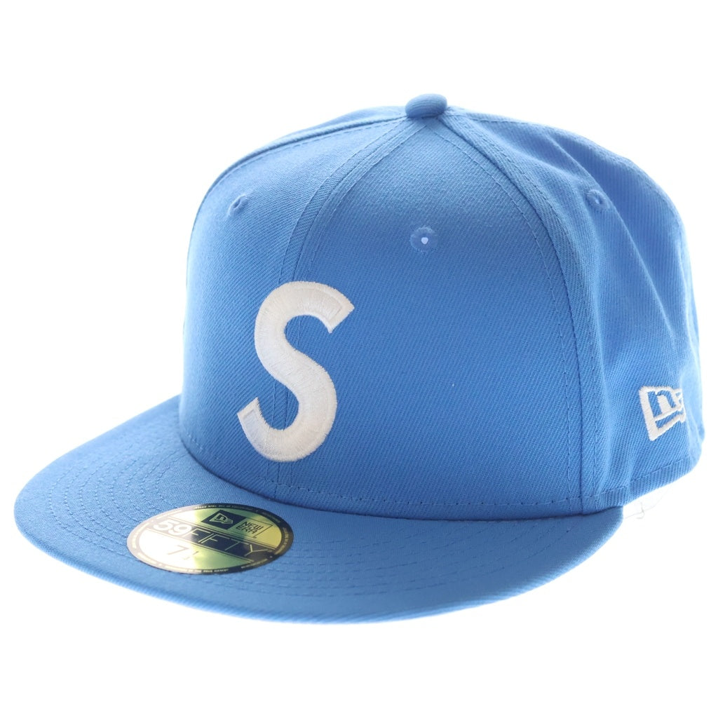 SUPREME(シュプリーム) 23AW ×New Era Jesus Piece S Logo ニューエラ ジーザス ピース Sロゴ ベースボールキャップ 帽子 ライトブルー