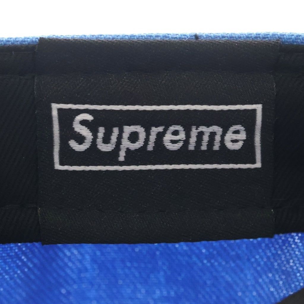 SUPREME(シュプリーム) 23AW ×New Era Jesus Piece S Logo ニューエラ ジーザス ピース Sロゴ ベースボールキャップ 帽子 ライトブルー