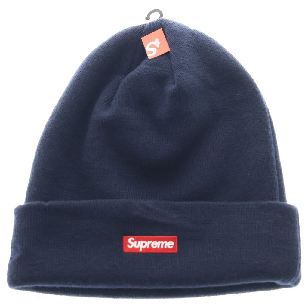 SUPREME(シュプリーム) 20AW ×New Era Shop Beanie ニューエラ ショップ ビーニー ニットキャップ 帽子 ネイビー