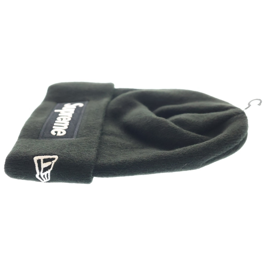 SUPREME(シュプリーム) 22AW ×New Era Box Logo Beanie ボックスロゴ ビーニー ニットキャップ 帽子 ブラック