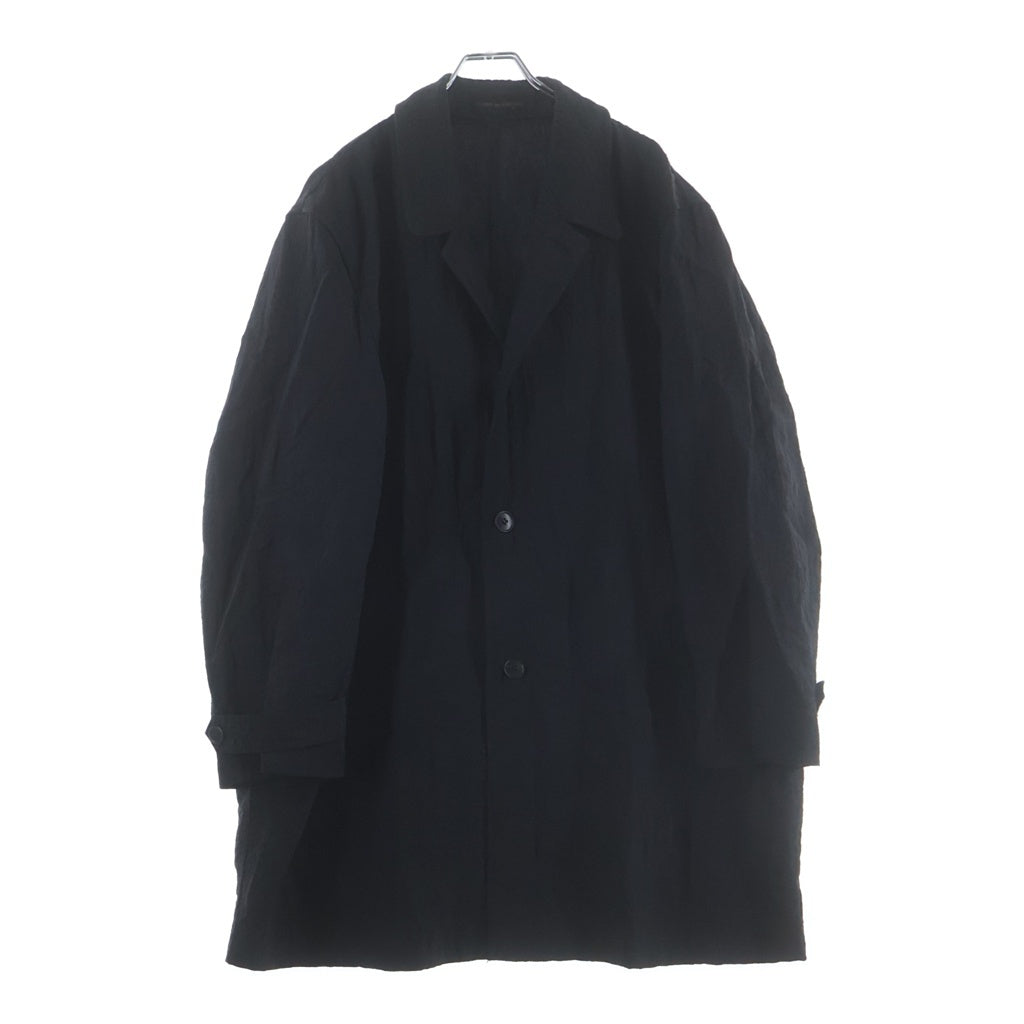 COMME des GARCONS(コムデギャルソン) 80s VINTAGE 85AW Archive Automne-Hiver 85-86 シワ加工スタッフコート ブラック アーカイブ