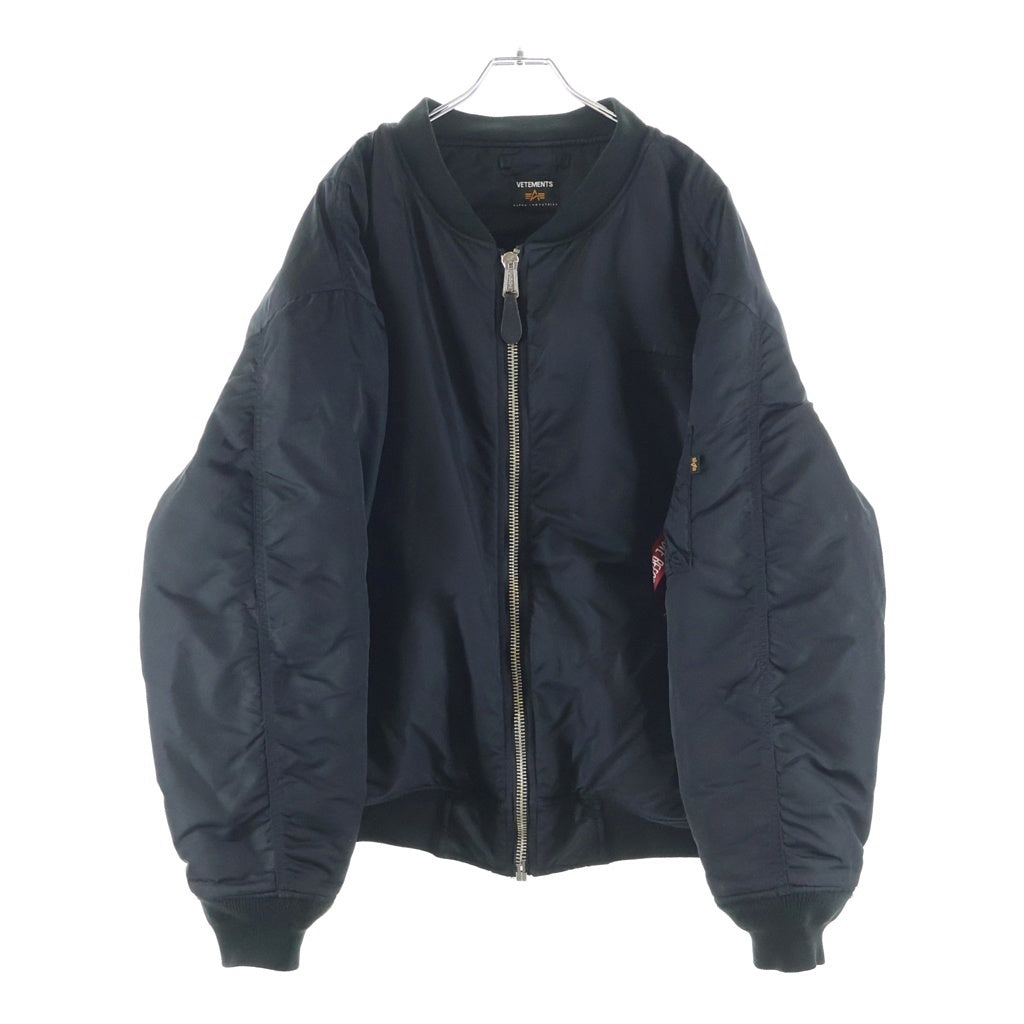 VETEMENTS(ヴェトモン) 18SS Light Ruffle Hoodie MATTERHORN ライト フーディ プルオーバーパーカー ブラック WSS18TR11