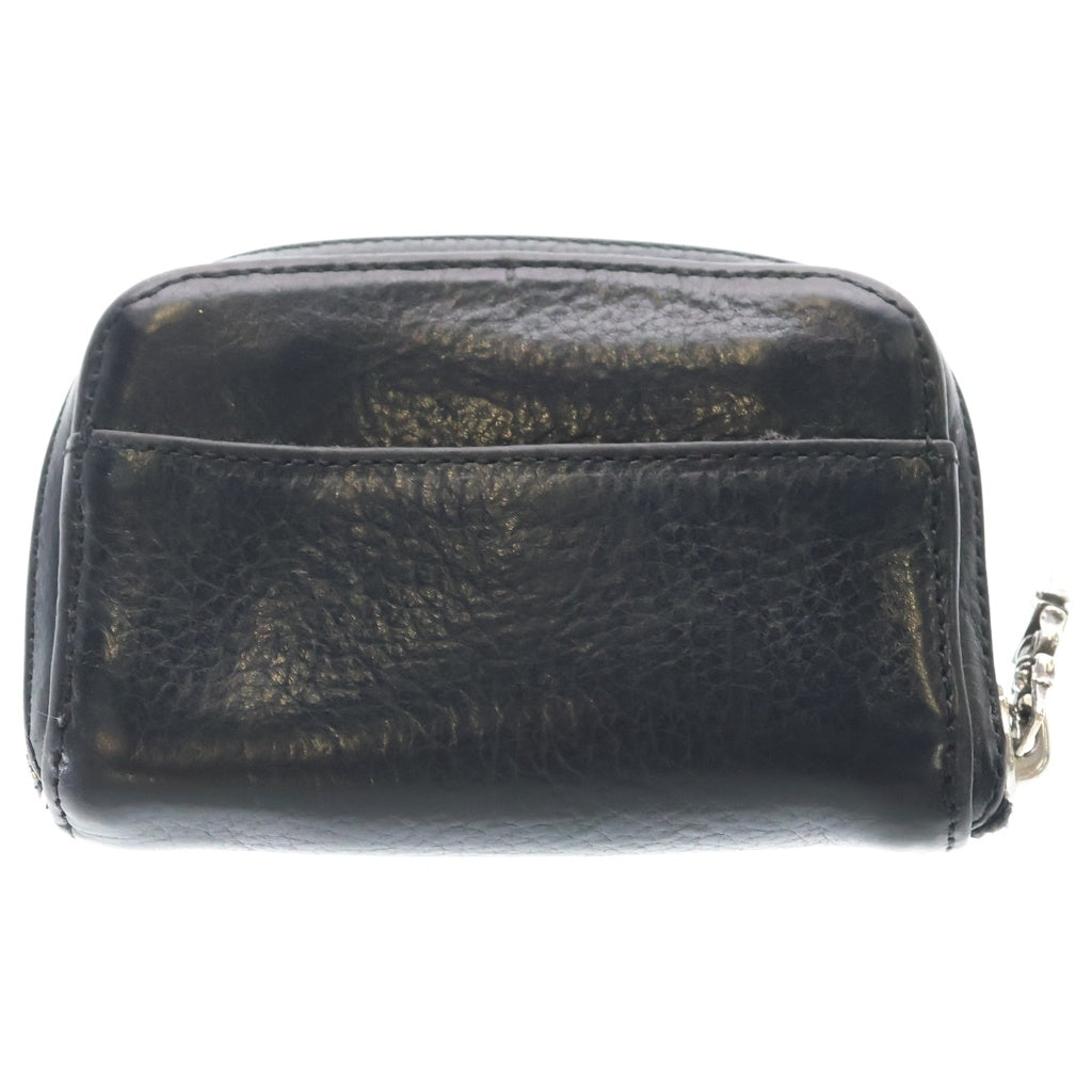 CHROME HEARTS(クロムハーツ) COIN CASE ダガージップ スクロールラベル コインケース 財布 ブラック