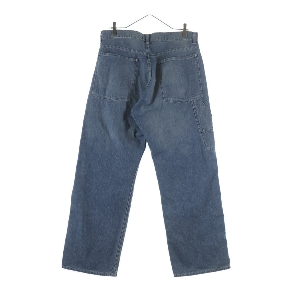 ULTERIOR(アルテリア) VINTAGE FADED LIGHT DENIM PAINTER PANTS ライトオンス デニムペインターパンツ インディゴ UPJ06-KC225