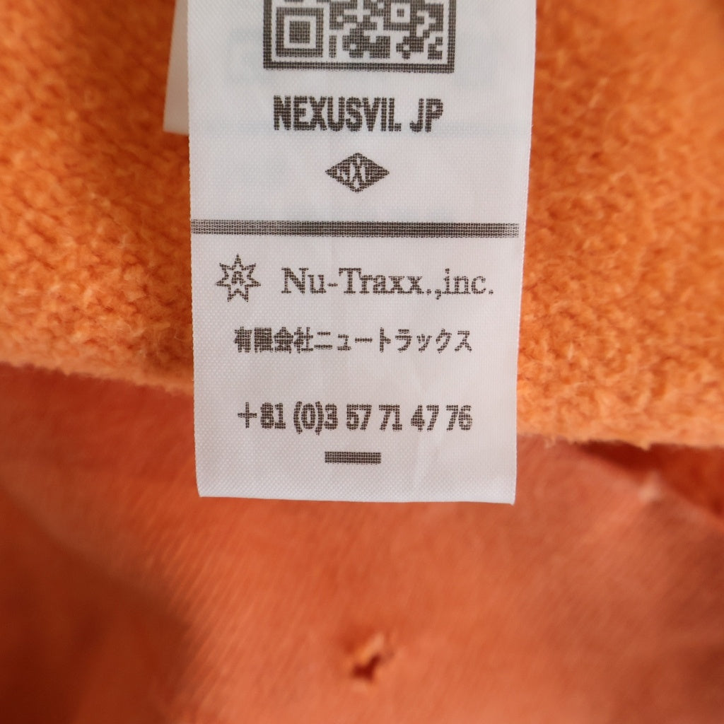 NEXUS7(ネクサスセブン) CANCER CREW SWEAT 蟹座 クルーネックスウェット オレンジ R0A-NNK-C0J