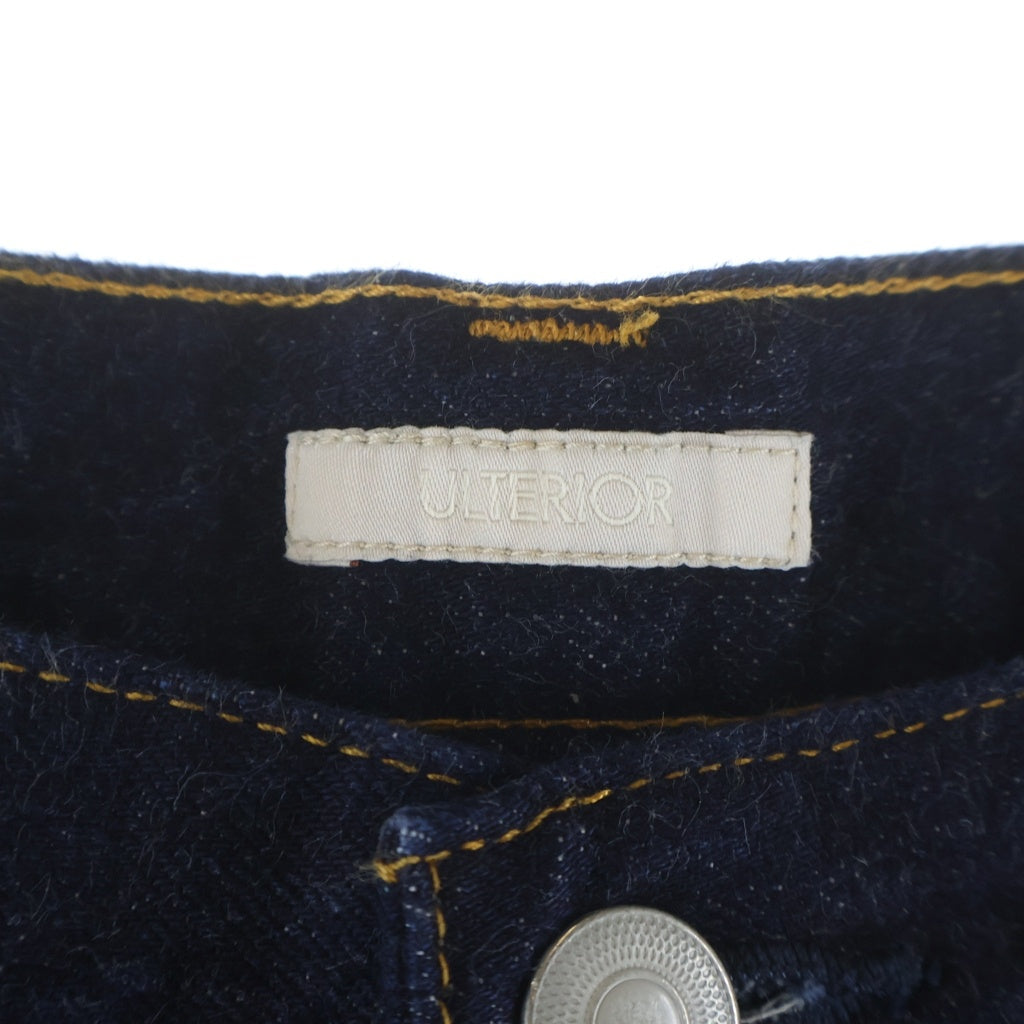 ULTERIOR(アルテリア) 25AW SELVEDGE DENIM 5P PANTS セルビッチデニムパンツ インディゴ UPJ05-KA194-T
