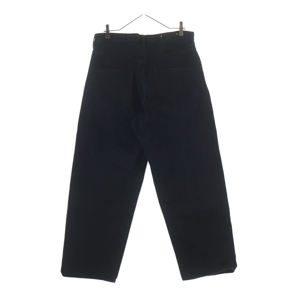 SCYE BASICS(サイベーシックス) Selvage Black Denim Baggy Jeans セルビッチデニム バギージーンズ ブラック