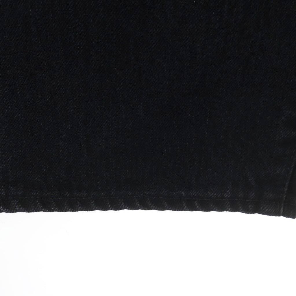 SCYE BASICS(サイベーシックス) Selvage Black Denim Baggy Jeans セルビッチデニム バギージーンズ ブラック