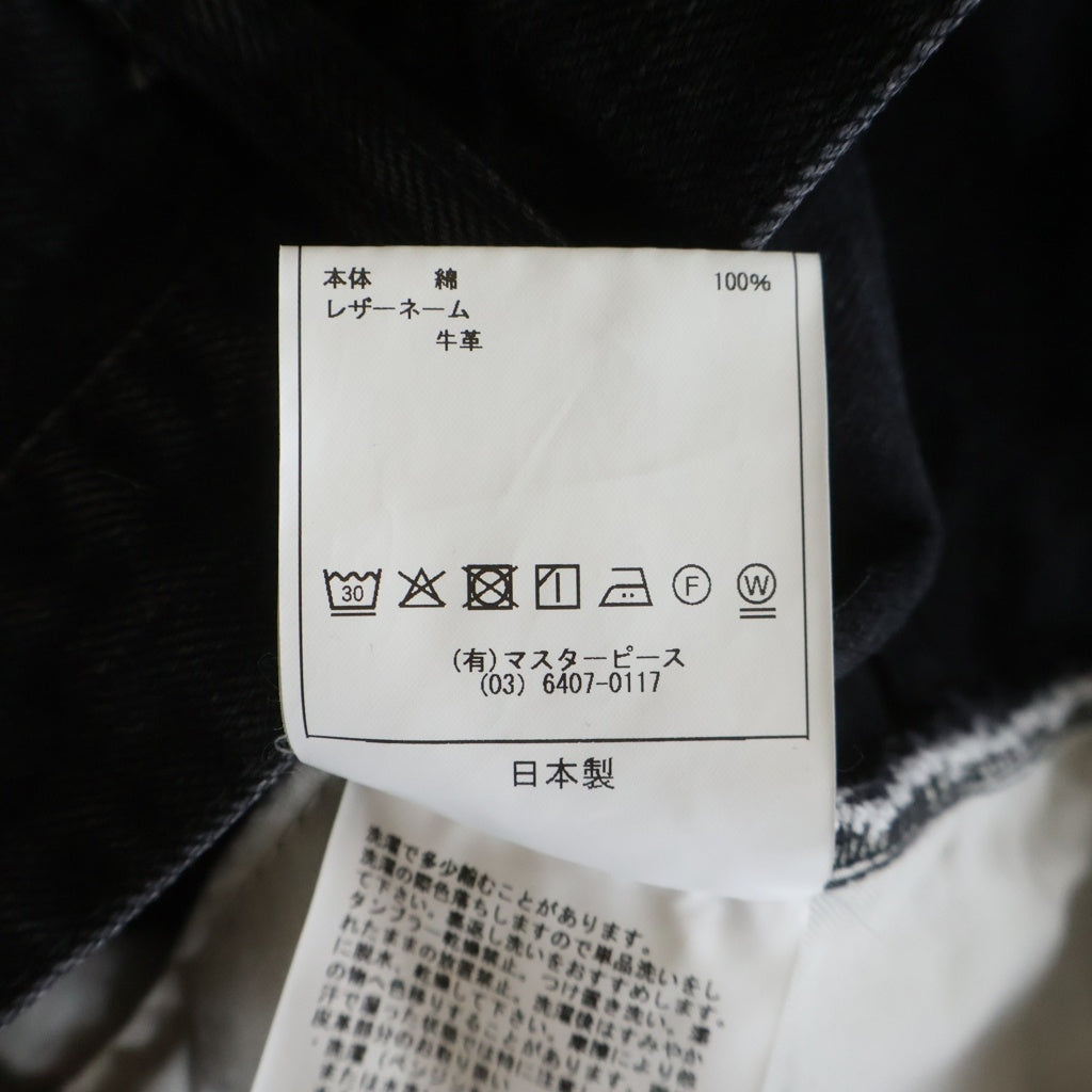 SCYE BASICS(サイベーシックス) Selvage Black Denim Baggy Jeans セルビッチデニム バギージーンズ ブラック