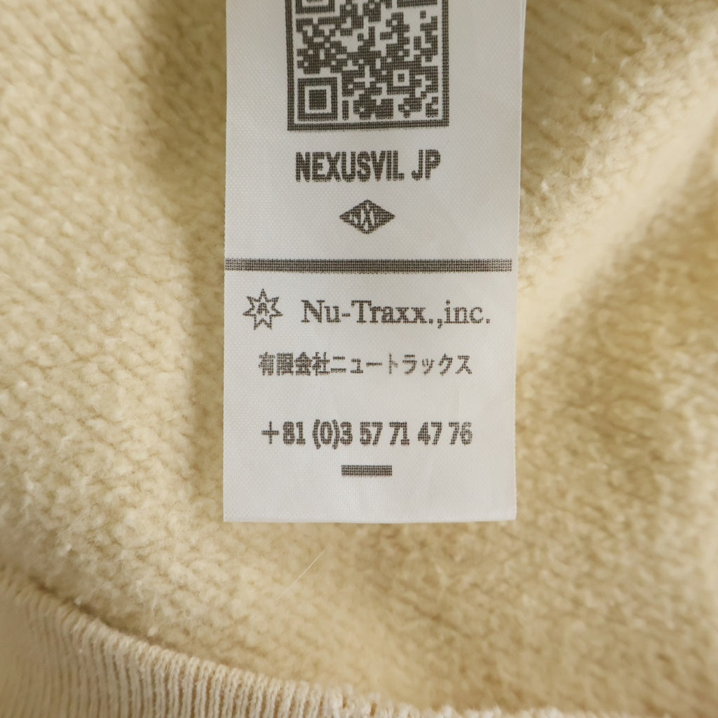NEXUS7(ネクサスセブン) AQUARIUS CREW SWEAT 水瓶座 クルーネックスウェット ベージュ ROA-NNK-C0Q