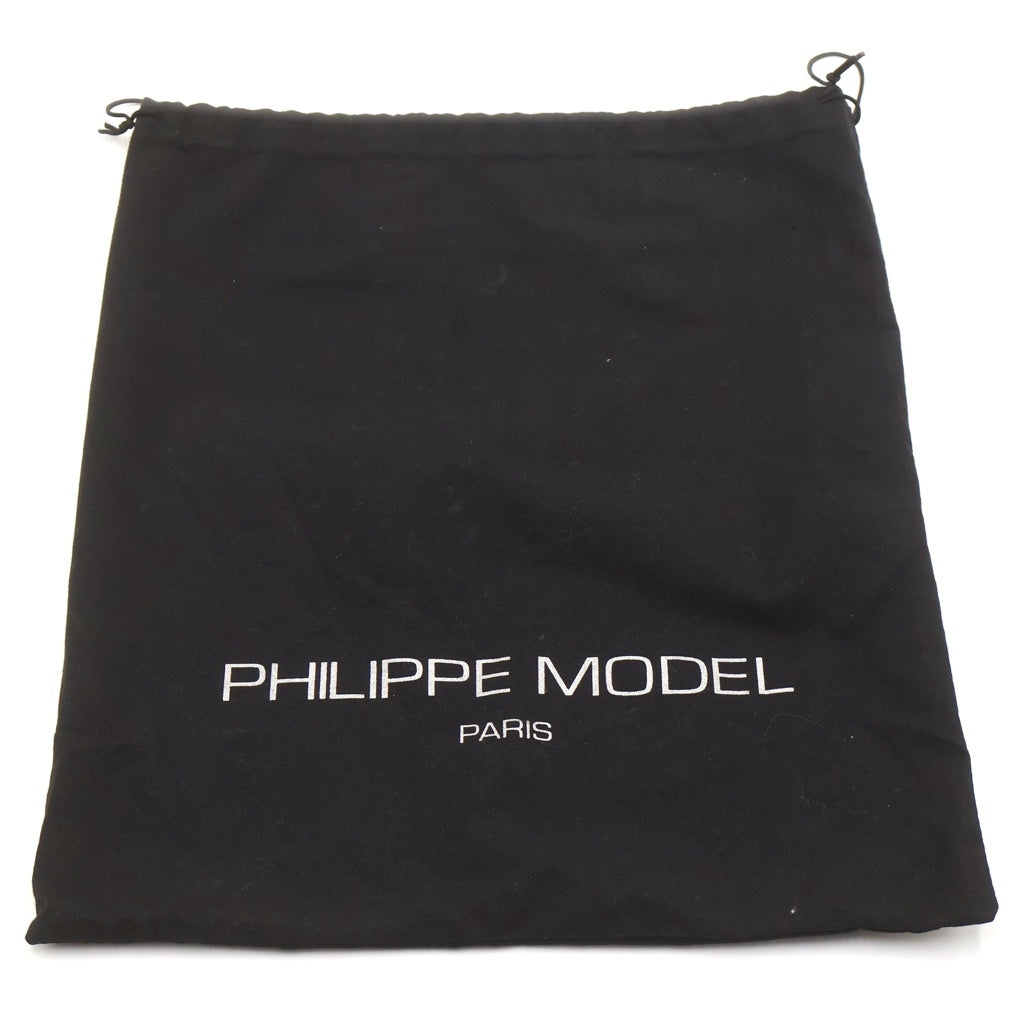 PHILIPPE MODEL(フィリップモデル) スウェードレザー メッシュ ローカットスニーカー ホワイト 46