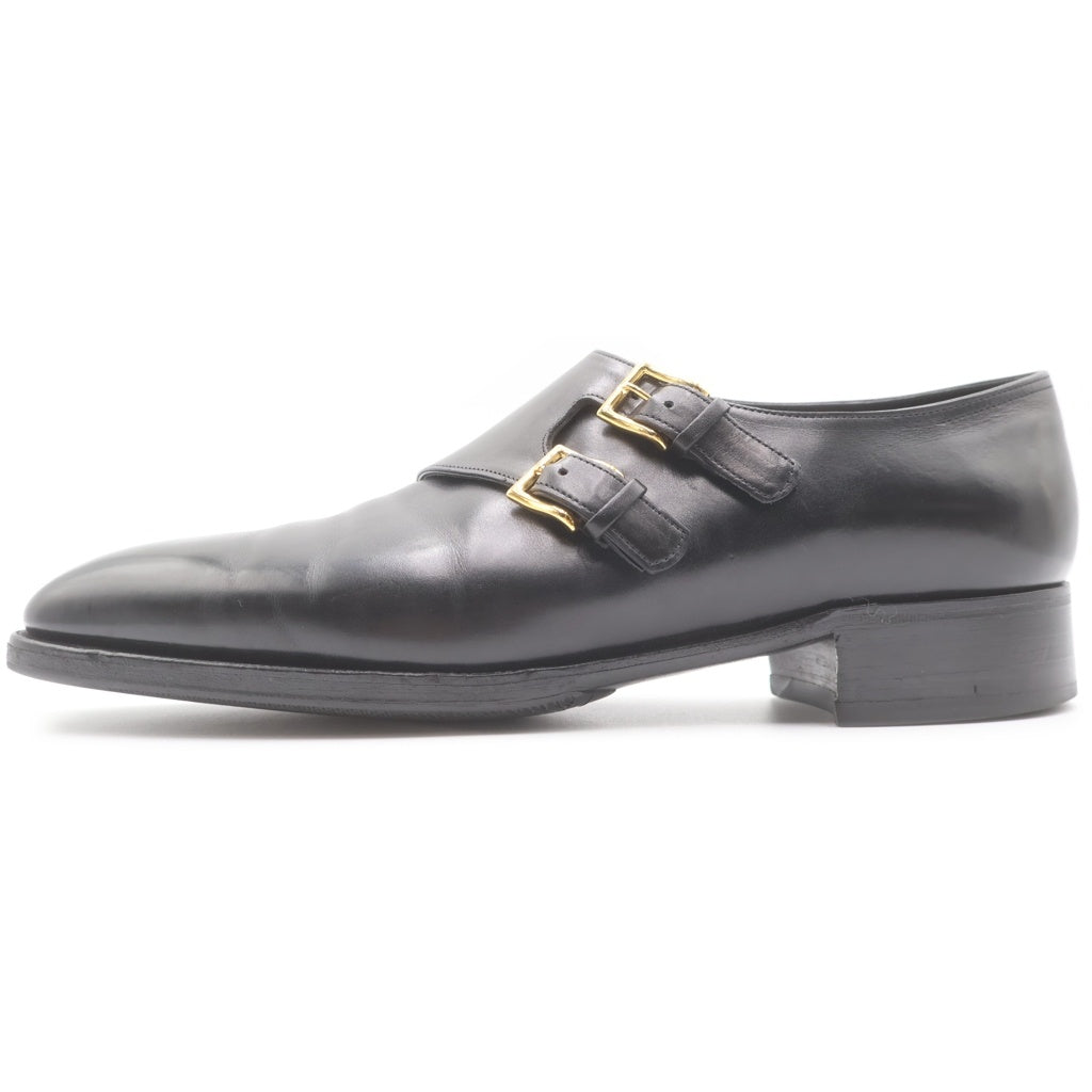 JOHN LOBB(ジョンロブ) Chapel チャペル ダブルモンク レザードレスシューズ ローファー 革靴 ブラック