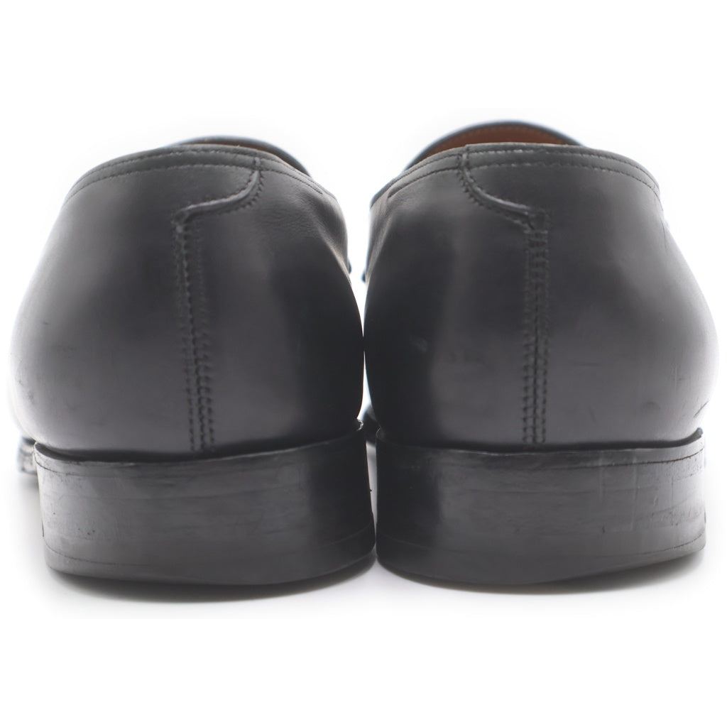 JOHN LOBB(ジョンロブ) LOPEZ ロペス レザーコインローファー シューズ 革靴 ブラック 10