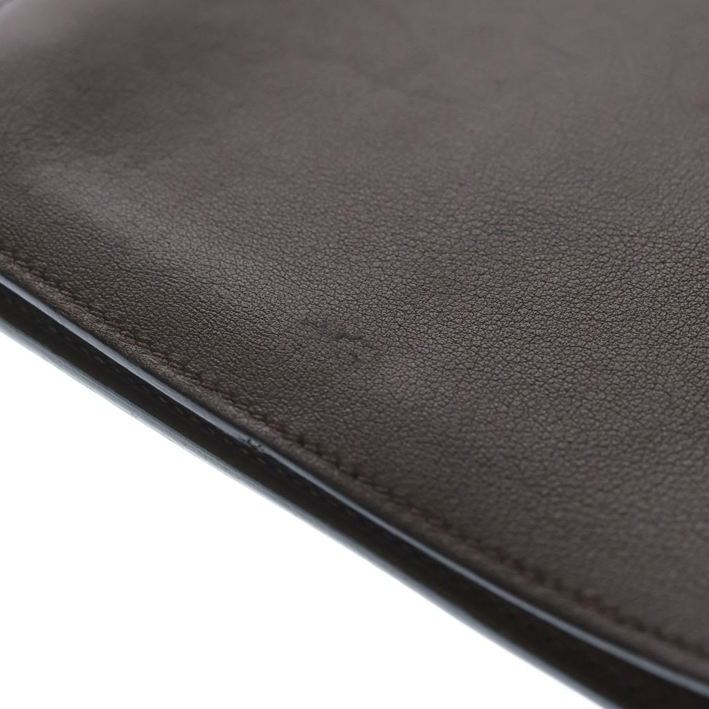 HERMES(エルメス) 076701CK EAZIP VERSO スイフト レザーノートカバー ブックカバー 手帳 ブラウン