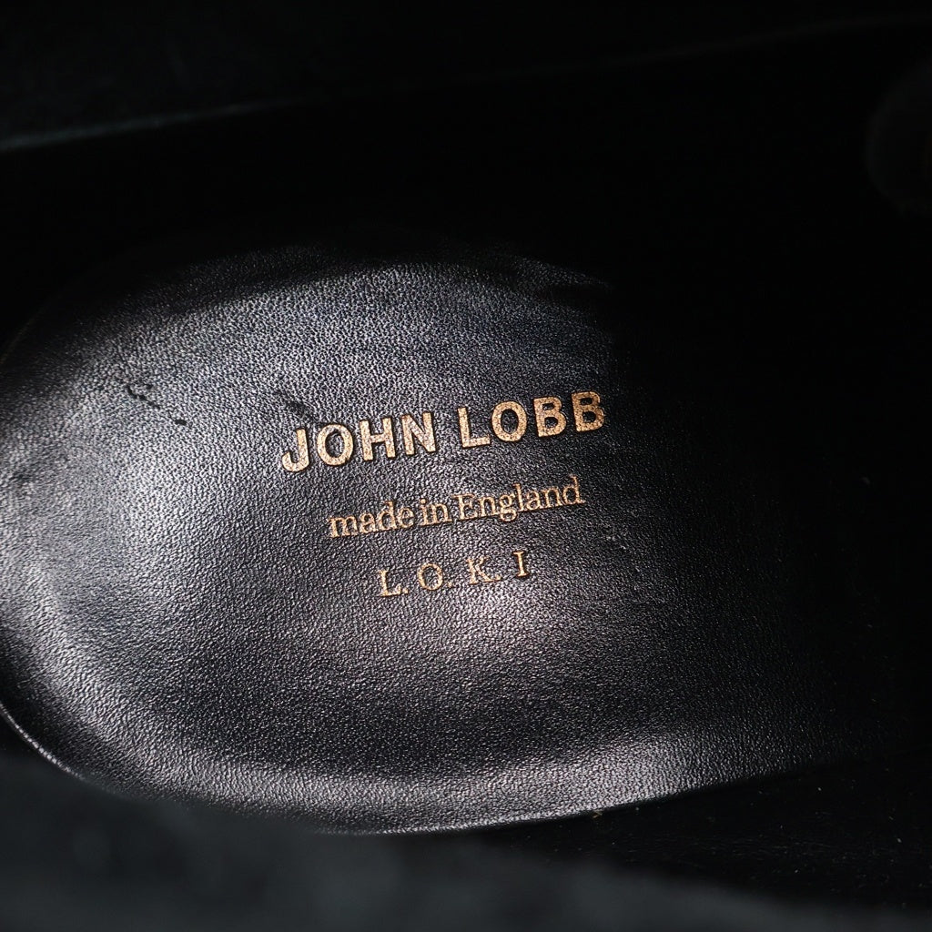 JOHN LOBB(ジョンロブ) William ウィリアム ダブルモンクストラップ レザー ドレス ダービーシューズ ブラック 144403