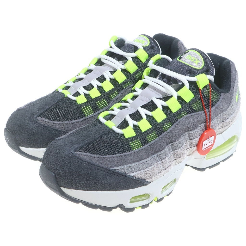 NIKE(ナイキ) ×MOMA DESIGN STORE EXCLUSIVE AIR MAX 95 HM4738-001 モマデザインストア エクスクルーシブ エアマックス95 ローカットスニーカー グリーン/グレー US5.5/24cm
