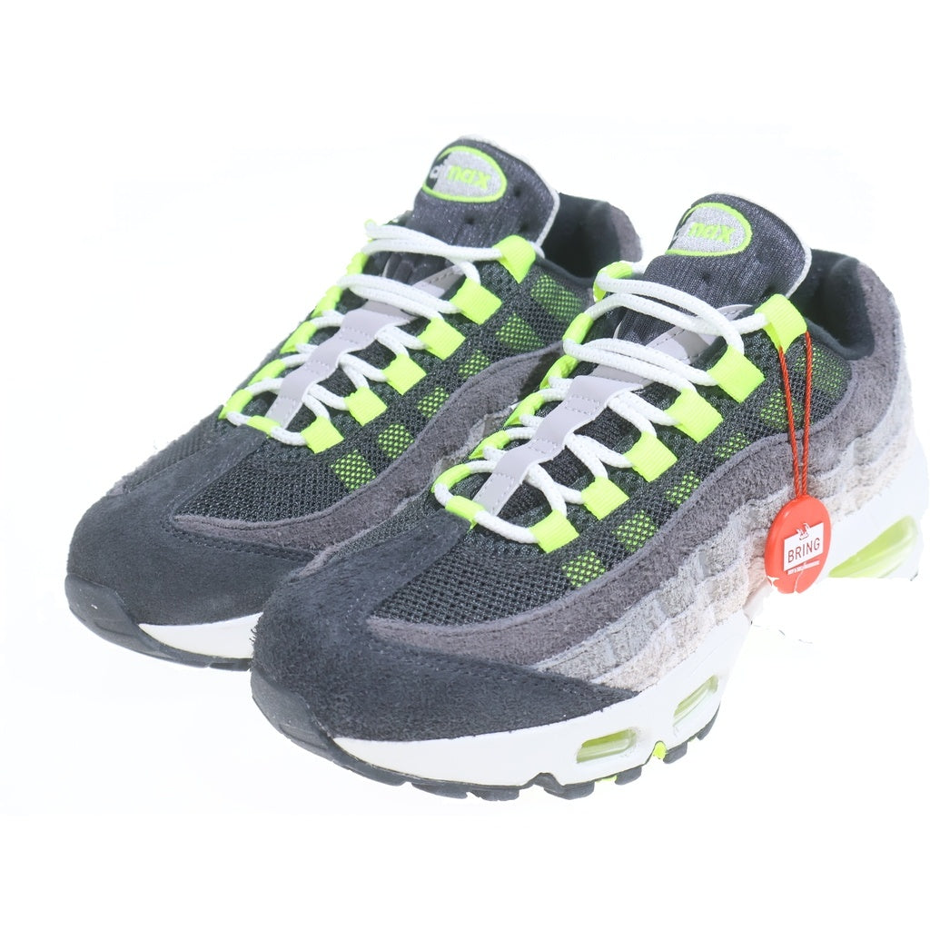NIKE(ナイキ) ×MOMA DESIGN STORE EXCLUSIVE AIR MAX 95 HM4738-001 モマデザインストア エクスクルーシブ エアマックス95 ローカットスニーカー グリーン/グレー US5/23.5cm