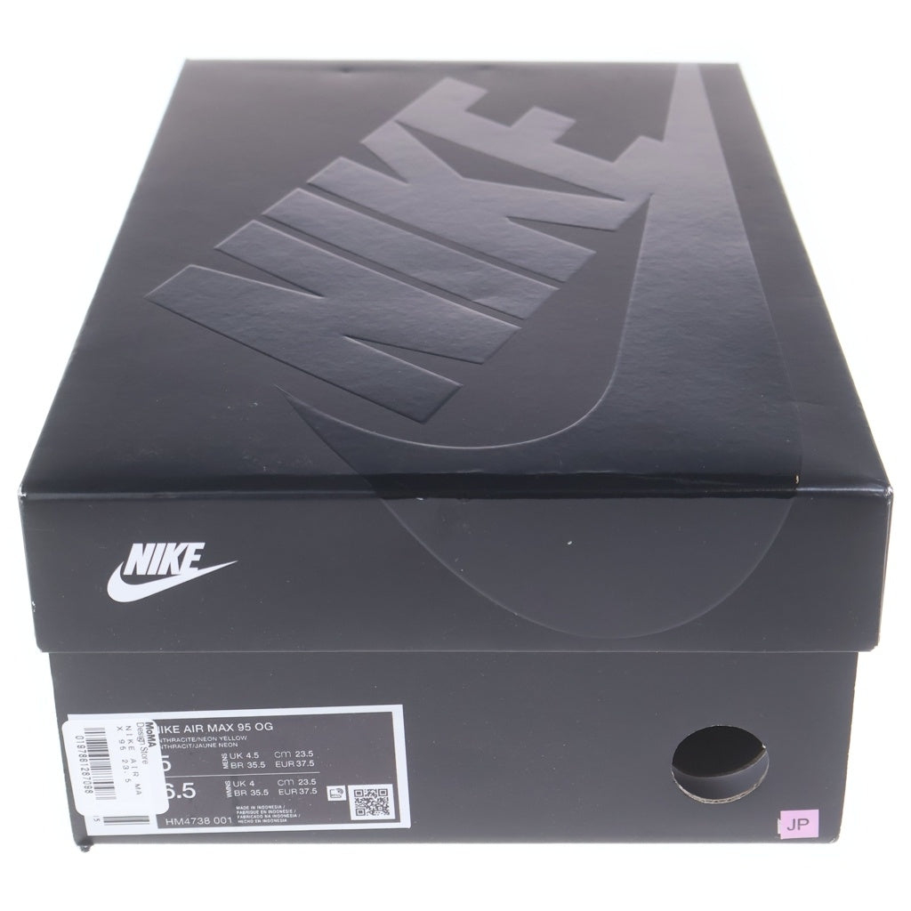NIKE(ナイキ) ×MOMA DESIGN STORE EXCLUSIVE AIR MAX 95 HM4738-001 モマデザインストア エクスクルーシブ エアマックス95 ローカットスニーカー グリーン/グレー US5/23.5cm