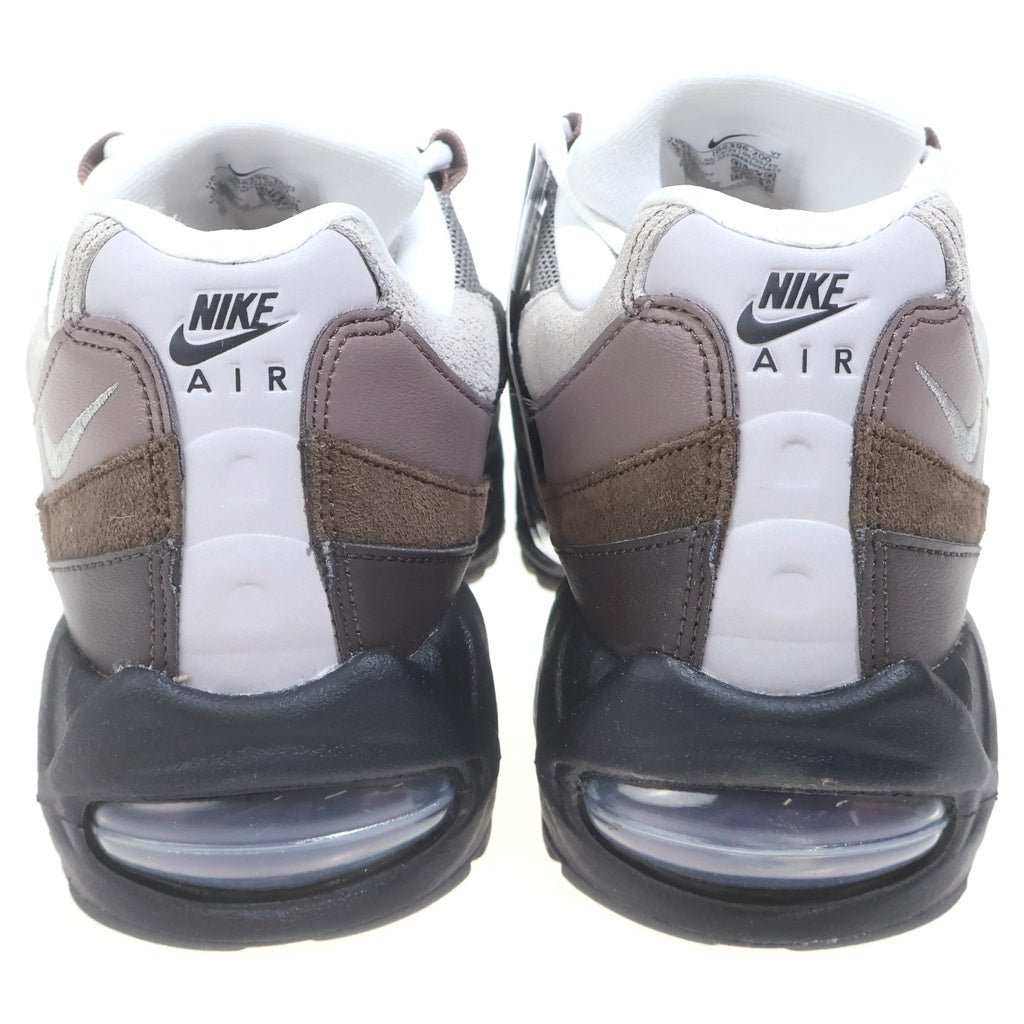 NIKE(ナイキ) WMNS AIR MAX 95 BIG BUBBLE VELVET BROWN IB6396-200 ウィメンズ エアマックス95 ビッグバブル ローカットスニーカー グレー/ブラウン US10/27cm レディース