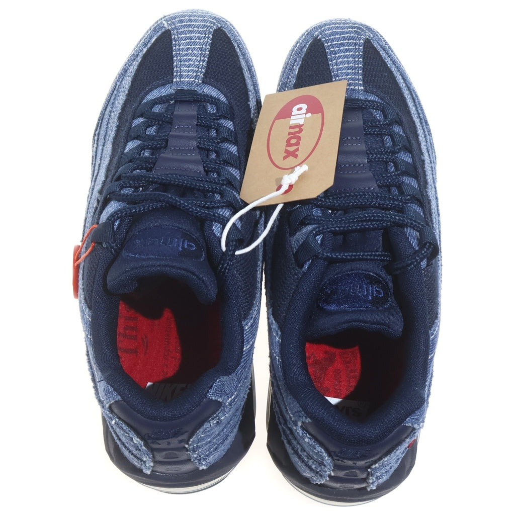 NIKE(ナイキ) ×Levi's AIR MAX 95 OG DENIM BLUE HM4743-400 リーバイス エアマックス95 デニム ローカットスニーカー インディゴブルー US9/27cm