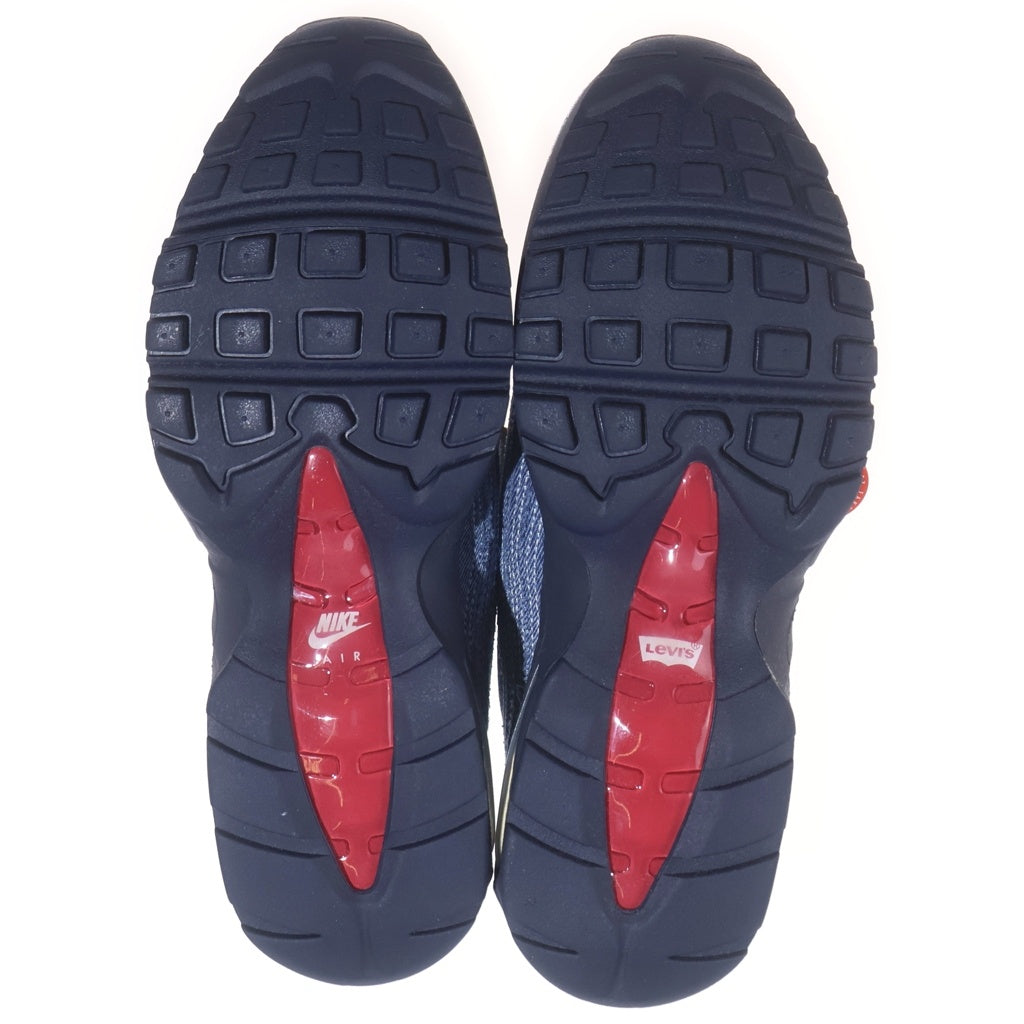 NIKE(ナイキ) ×Levi's AIR MAX 95 OG DENIM BLUE HM4743-400 リーバイス エアマックス95 デニム ローカットスニーカー インディゴブルー US9/27cm